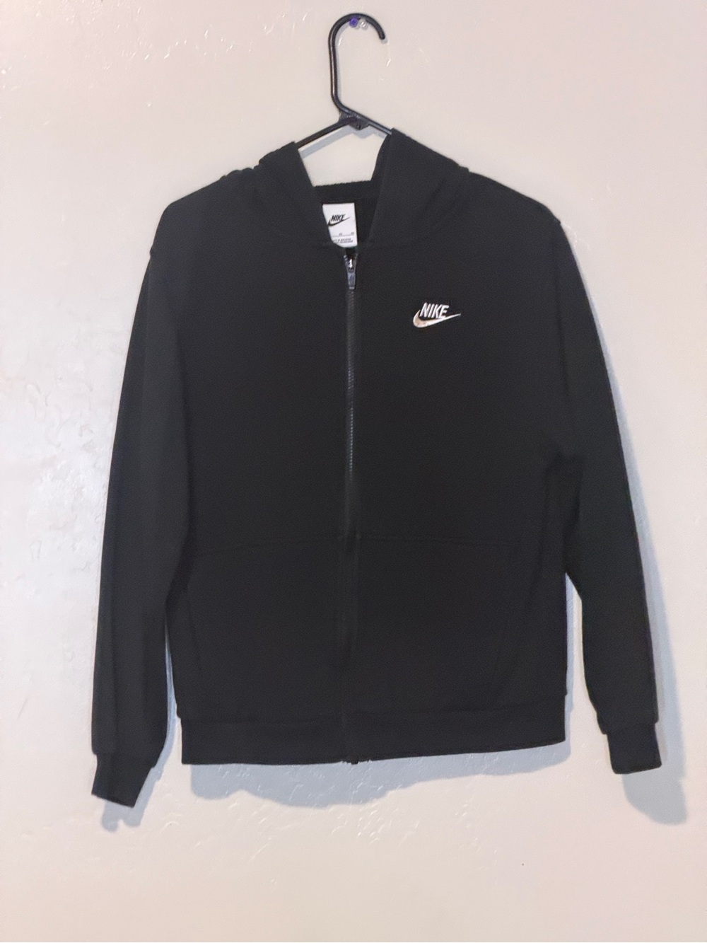 Nike Black Full-Zip Hoodie Jacket